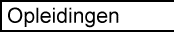 Opleidingen